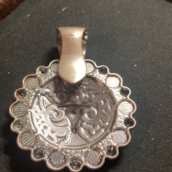 Very Large Coral Cluster Pendant old and Vintage  longhorn custom made pendant - Picture 8 of 8